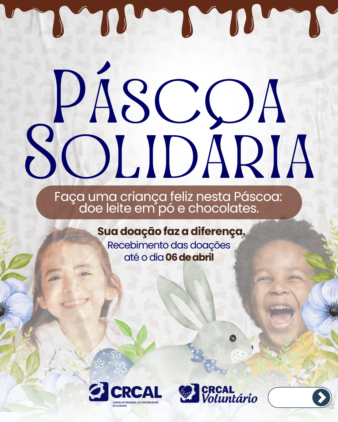 pascoa-solidaria-crcal-voluntario-lanca-campanha-de-doacoes-para-criancas-em-situacao-de-vulnerabilidade